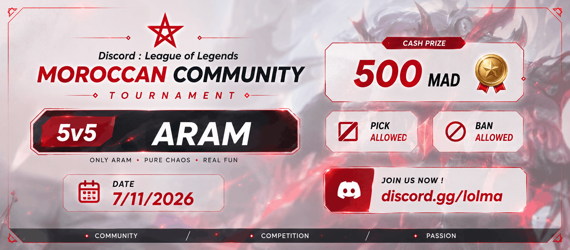 LOL MA 5V5 ARAM